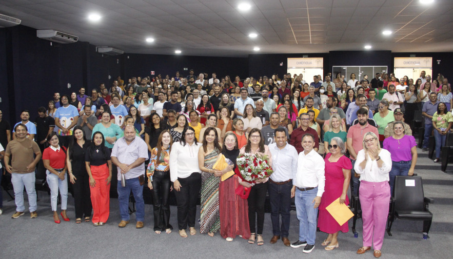 Secretário Fábio Vaz participa de reunião de trabalho com servidores da rede estadual de educação de Araguaína