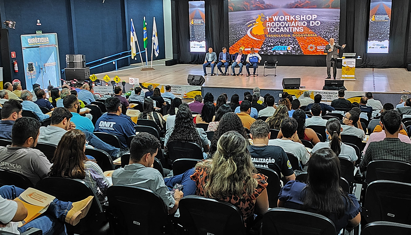 Com foco em novas tecnologias rodoviárias, Governo do Tocantins promove 1° Workshop Rodoviário do Estado