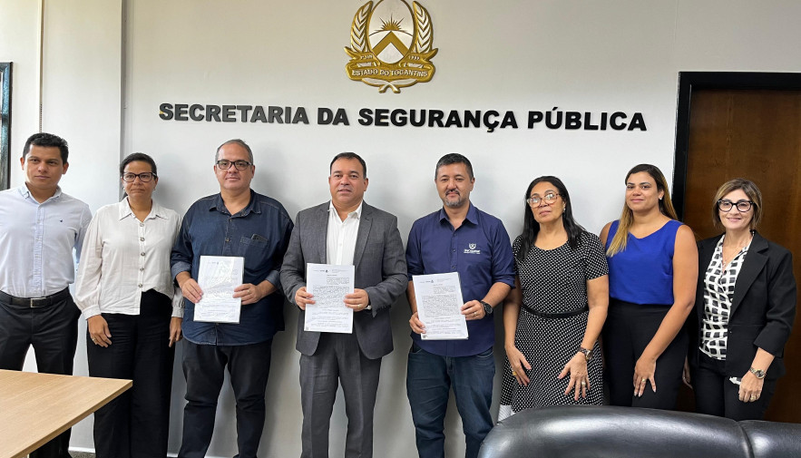 Secretaria da Segurança Pública do Tocantins firma convênio de estágio com universidades locais