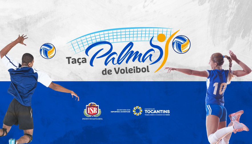 Governo do Tocantins abre inscrições para a 1ª edição da Taça Palmas de Voleibol