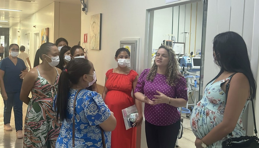 Hospital Regional de Paraíso abre portas para gestantes, em visita guiada