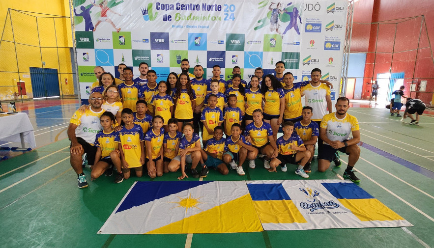 Com o apoio do Governo do Tocantins, delegação estadual conquista 40 medalhas na Copa Centro Norte de Badminton