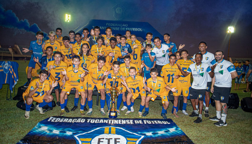 Batalhão Futebol Clube conquista o hexacampeonato do Tocantinense Sub-15 e mostra efetividade dos projetos sociais da PM