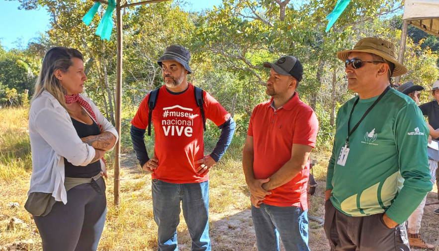 Pesquisa financiada pelo Governo do Tocantins inicia mapeamento no Monumento Natural das Árvores Fossilizadas